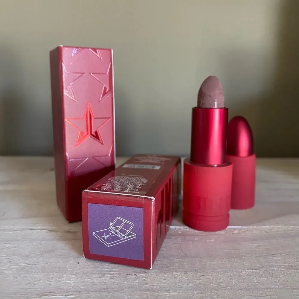 Jeffree Star mouse trap limited edition lipstick rare velvet trap lippie